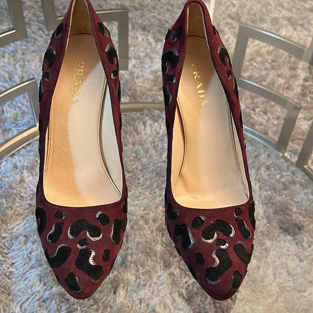 Prada high heels.